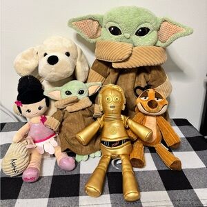 Scentsy Star Wars Baby Yoda Plush Toy Lot